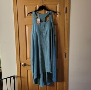 Halara racerback dress blue 3xl NWT
